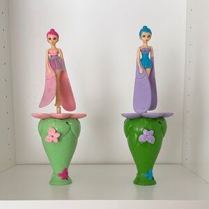 Sky Dancer - Flying Fairy - Flower Twirl Doll - Pink Blue Purple - Outdoor Toy